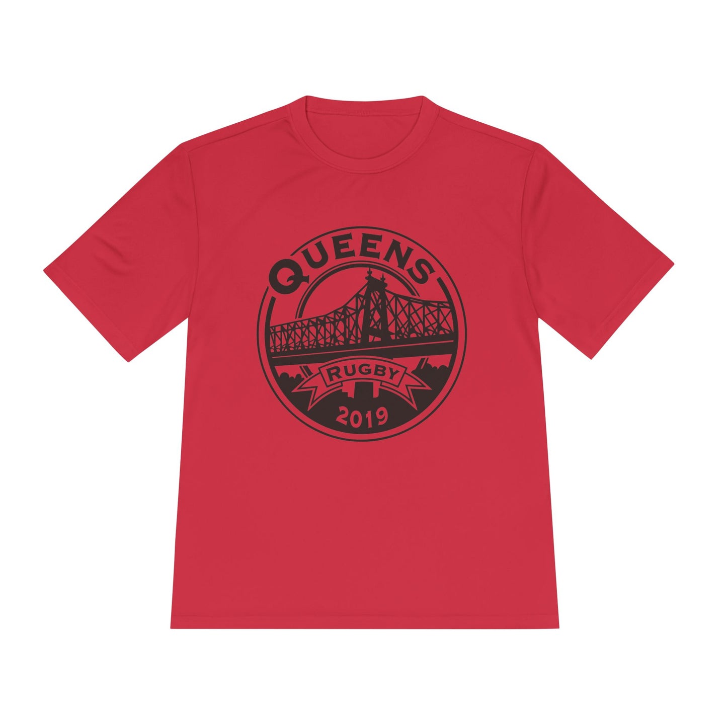 Queens Rugby Unisex Moisture Wicking Tee