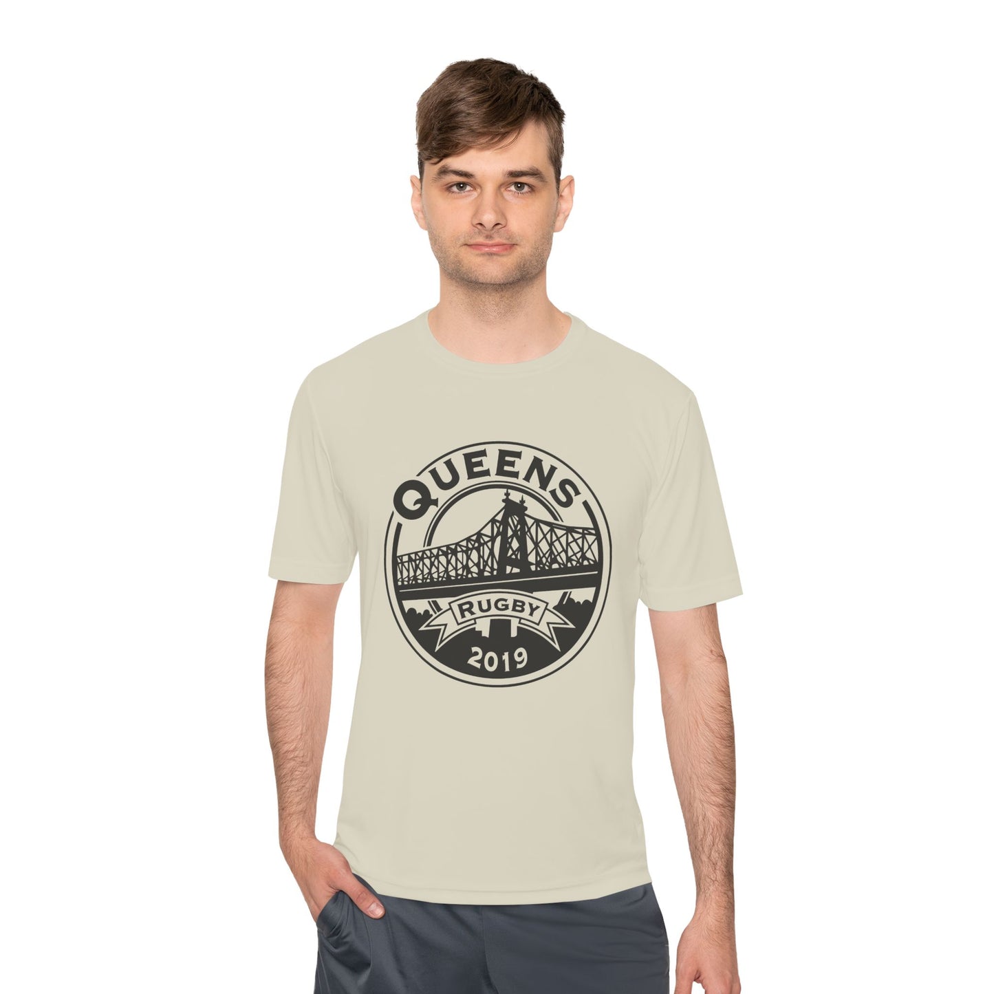 Queens Rugby Unisex Moisture Wicking Tee