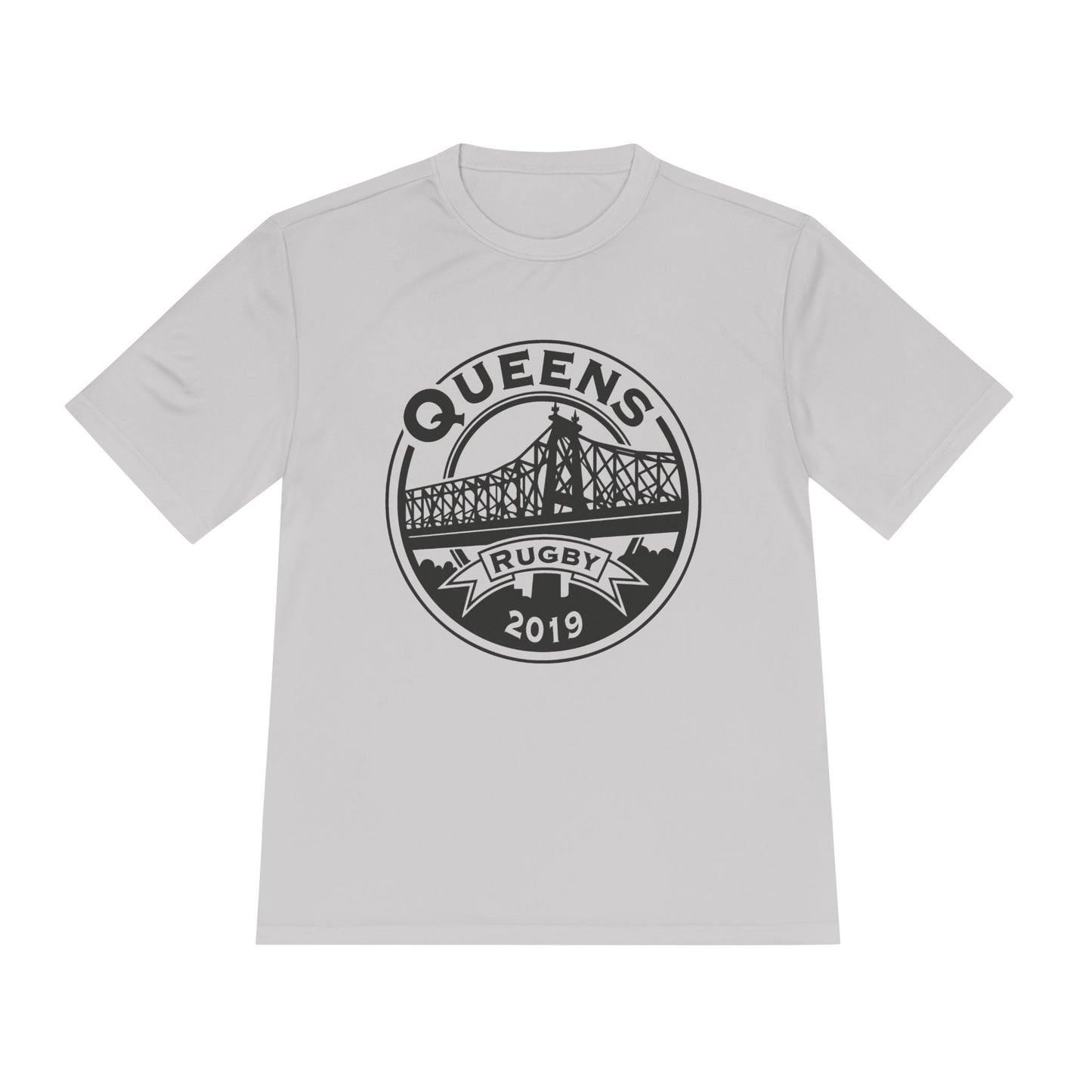 Queens Rugby Unisex Moisture Wicking Tee