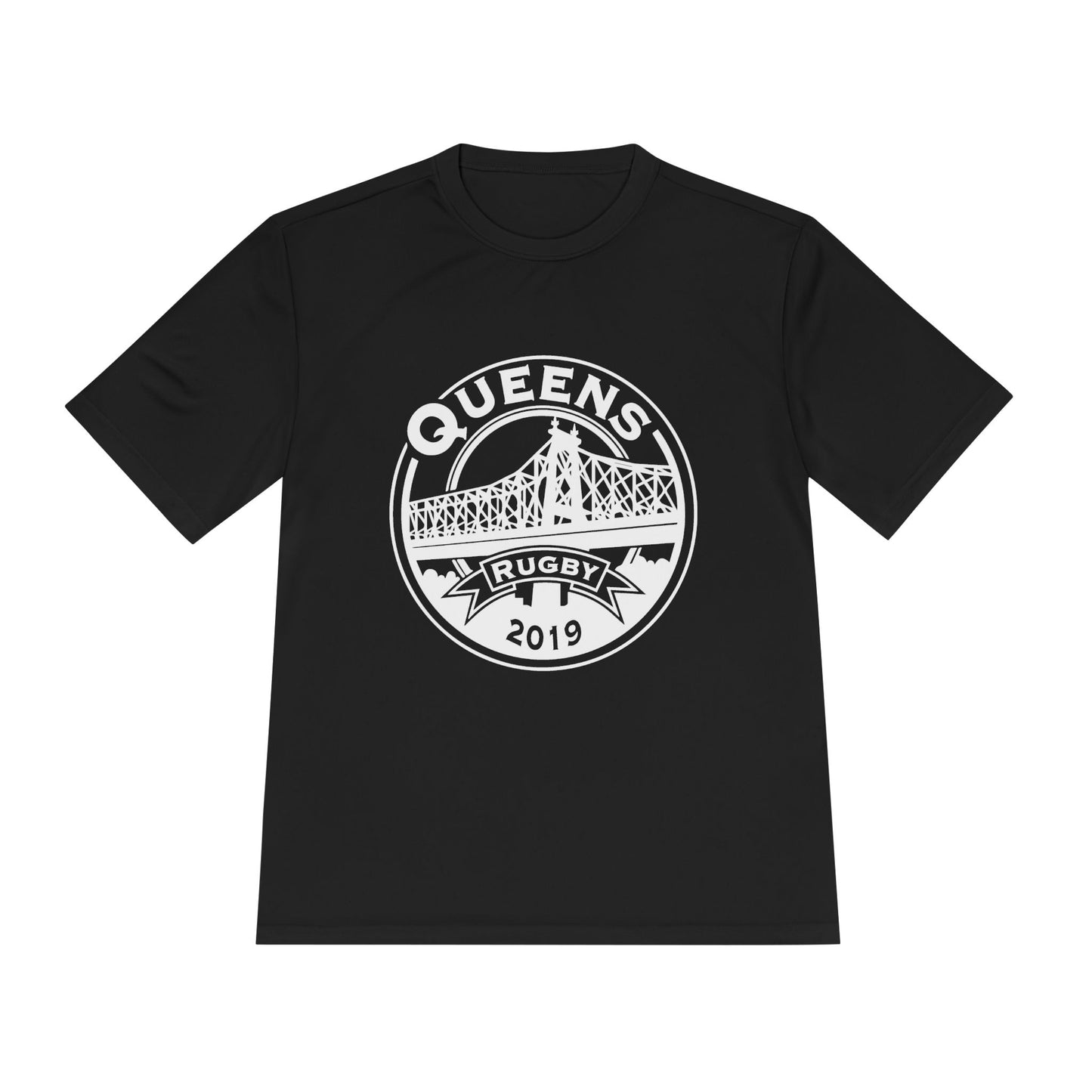 Queens Rugby Unisex Moisture Wicking Tee