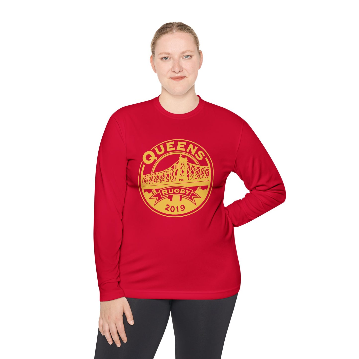 Vintage Queens Rugby Long Sleeve Tee