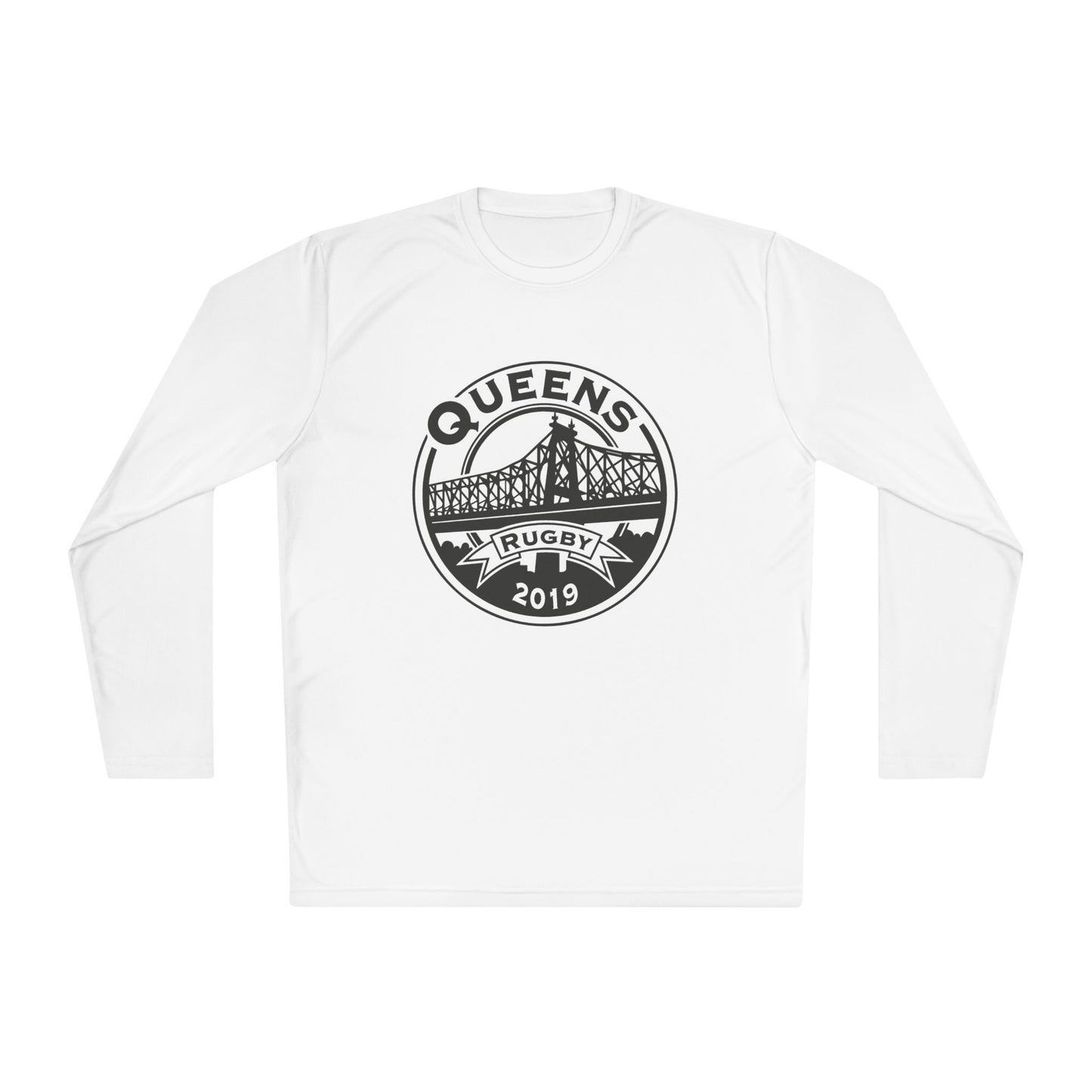 Vintage Queens Rugby Long Sleeve Tee