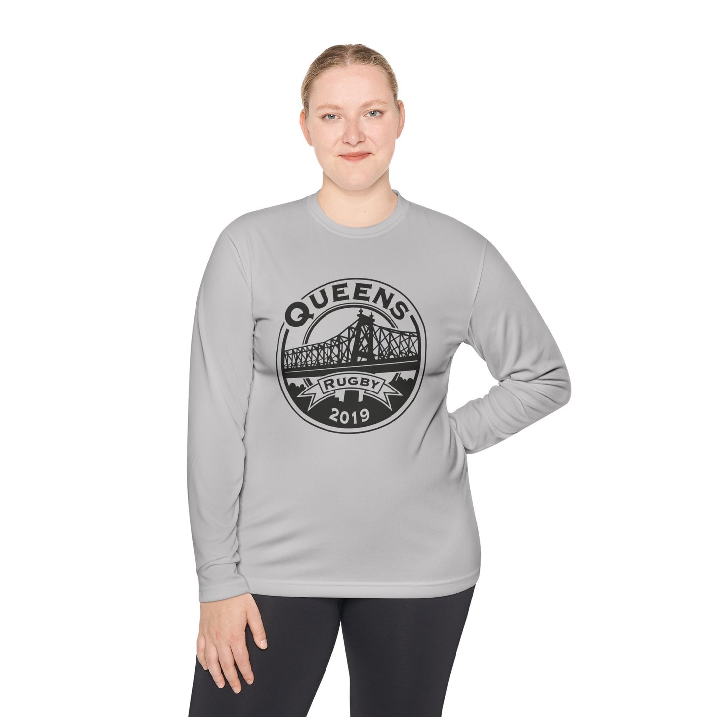 Vintage Queens Rugby Long Sleeve Tee