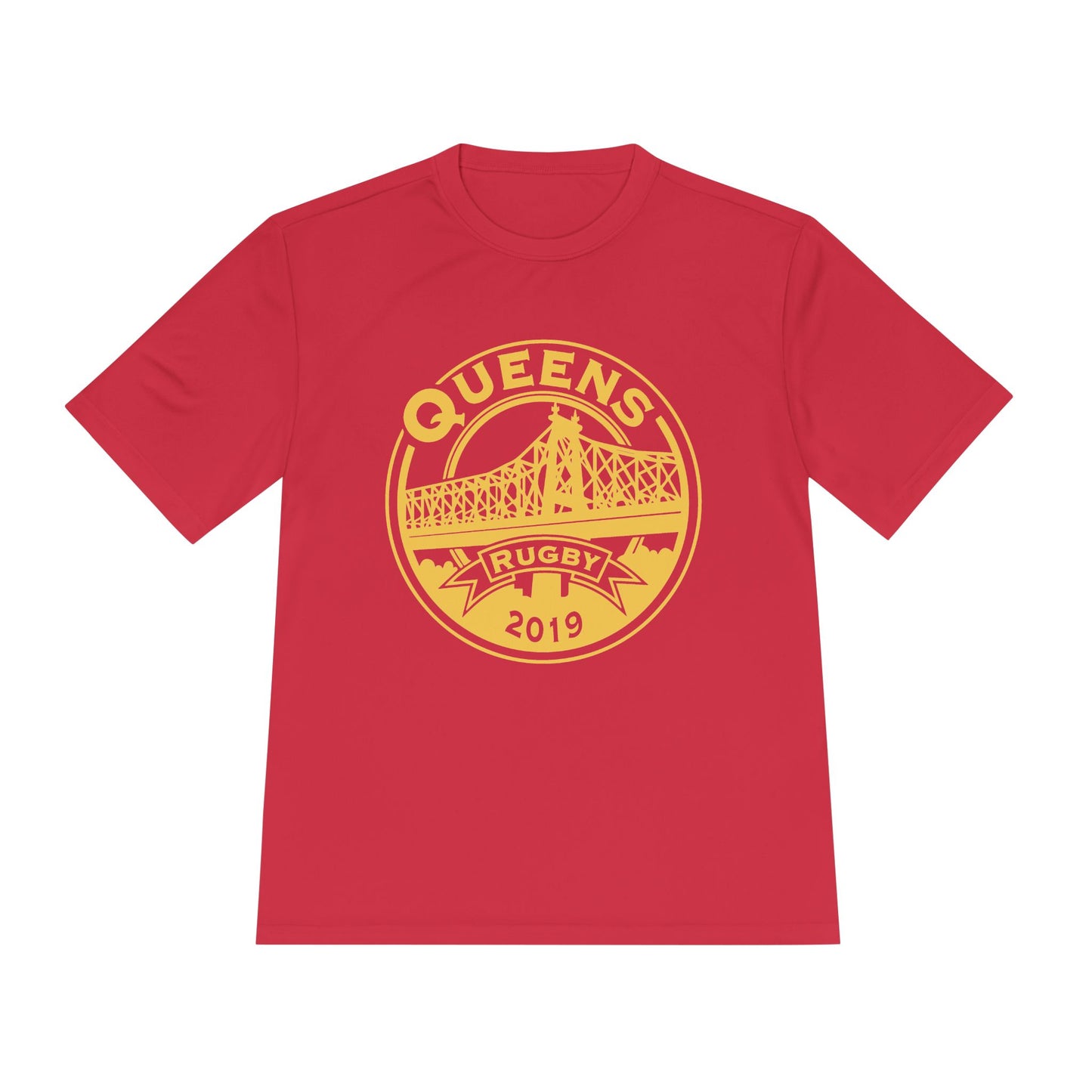 Queens Rugby Unisex Moisture Wicking Tee