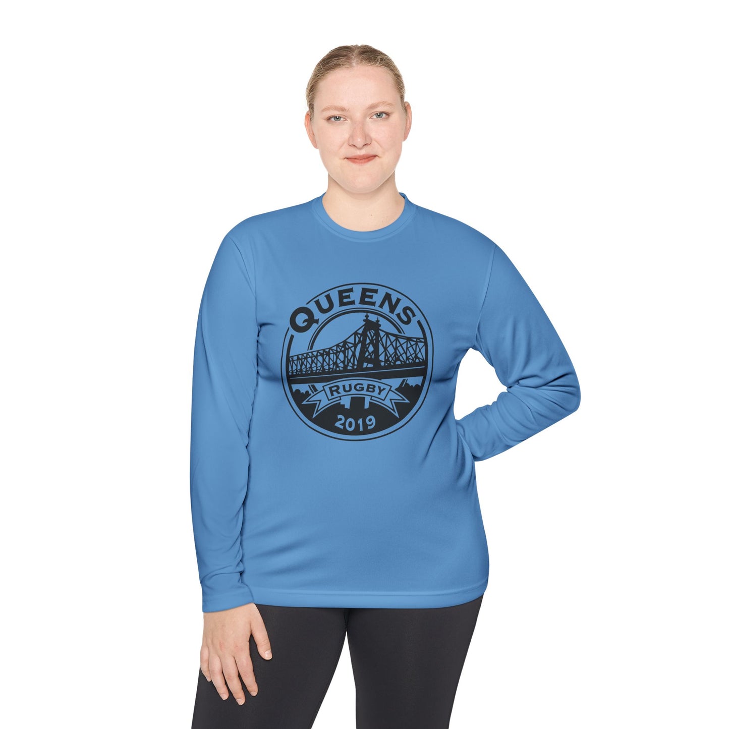 Vintage Queens Rugby Long Sleeve Tee