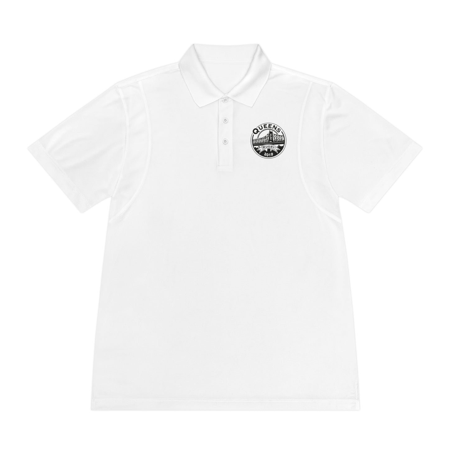 Queens Vintage Harbor Logo Polo