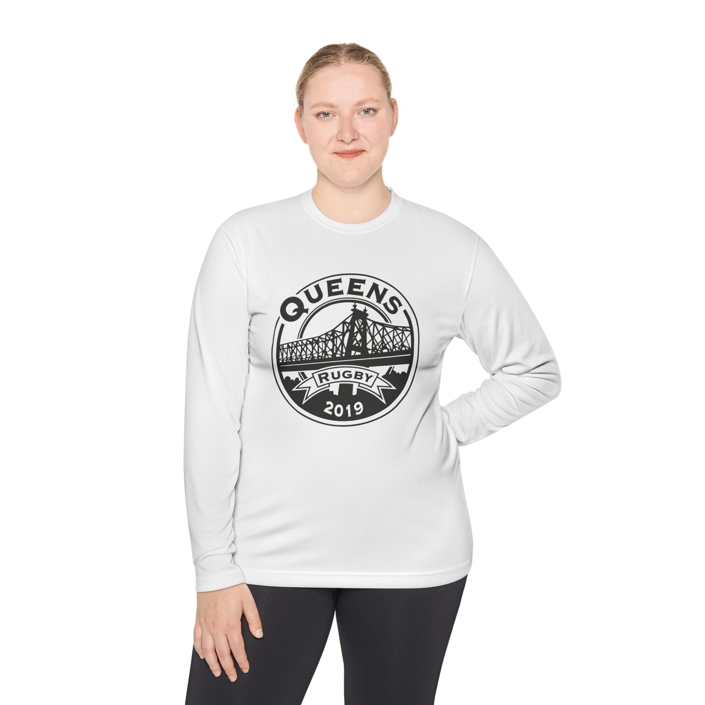 Vintage Queens Rugby Long Sleeve Tee
