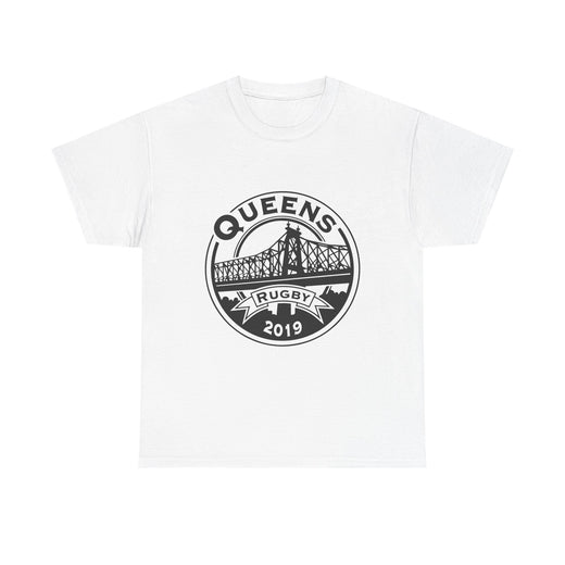 Queens Rugby Unisex Heavy Cotton Tee