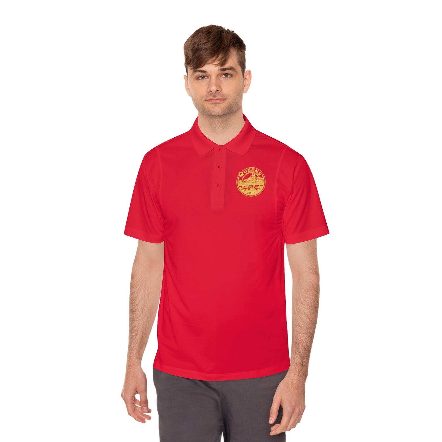 Queens Vintage Harbor Logo Polo