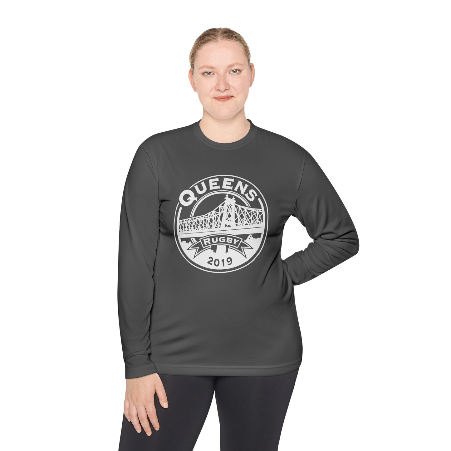 Vintage Queens Rugby Long Sleeve Tee